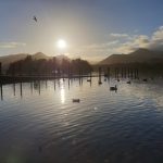 Image denton House Keswick Outside ducks fells